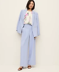 Ann Taylor Floral Printed Sweater T-Shirt Pink Women's