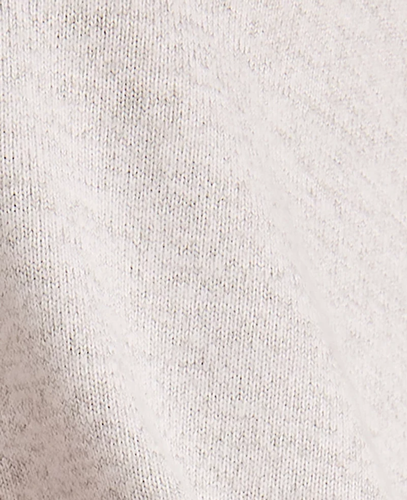 Ann Taylor Haven Well Within Cozy Knit Cropped Pants Light Grey Heather Women's