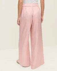 Ann Taylor The Petite Easy Wide-Leg Pant Women's