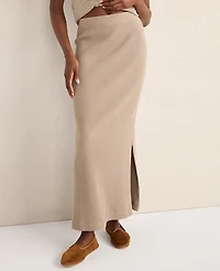 Ann Taylor Haven Well Within Ottoman Rib Pencil Skirt Dark Navy Women's