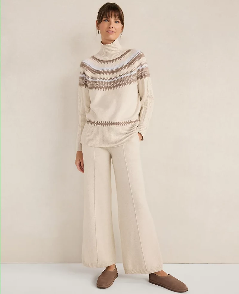 Ann Taylor POLYLANA PINTUCK WIDE LEG Chantrelle Women's