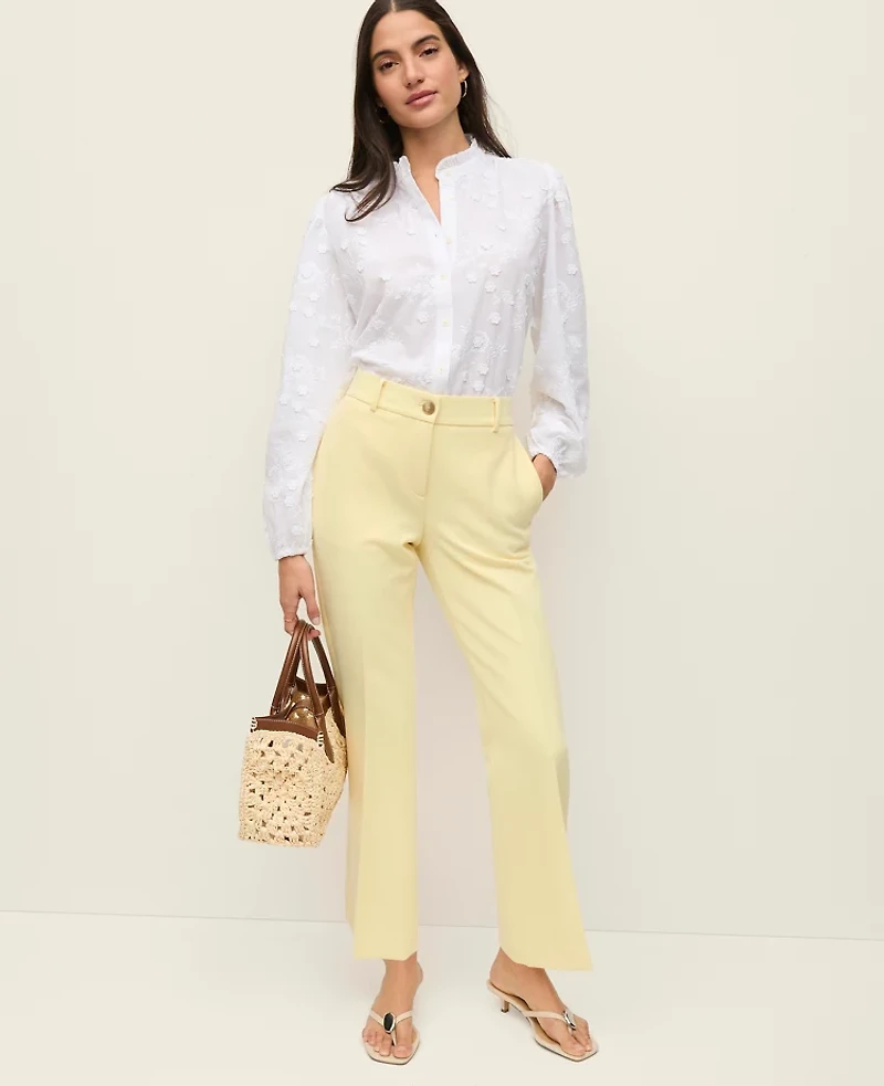 Ann Taylor The Jayne Crop Trouser Sun Soaked Women's