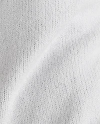 Ann Taylor Haven Well Within Organic Cotton Blend Fair Isle Stitch Bomber Glacier Freeze Women's