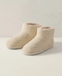 Ann Taylor Haven Well Within Sherpa Bootie Light Ash Melange Women's