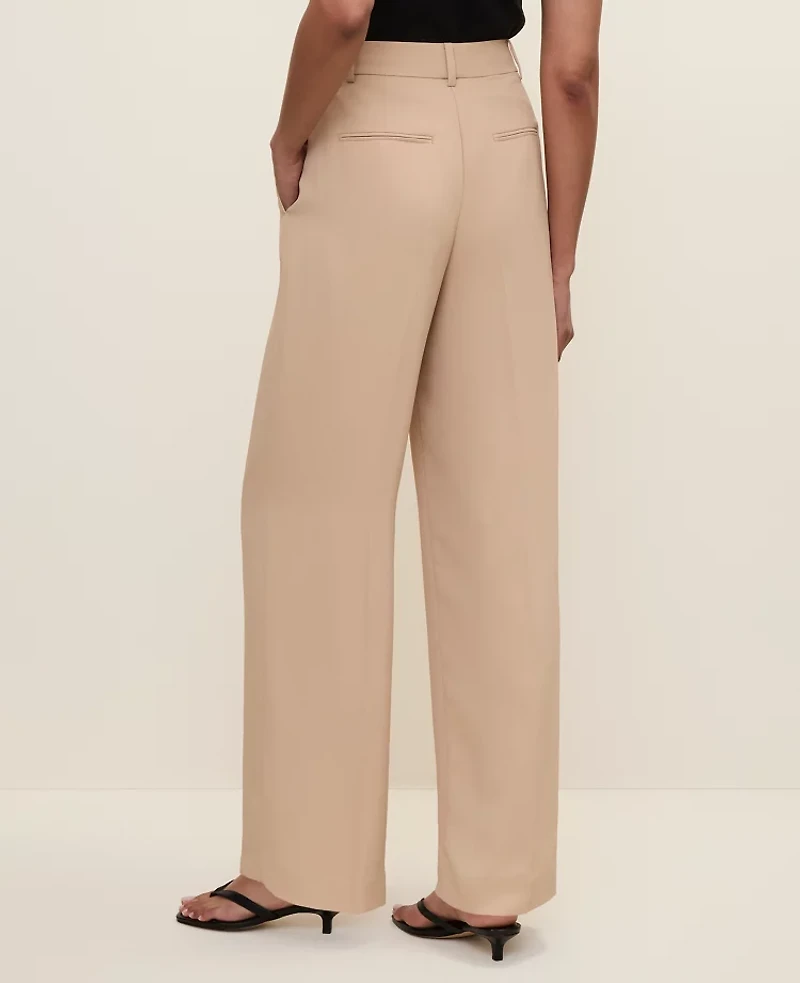 Ann Taylor The Pleated Straight Pant Women's