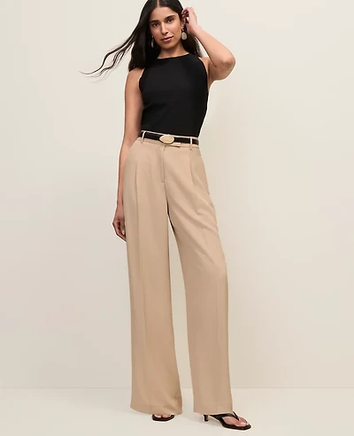 Ann Taylor The Pleated Straight Pant Women's