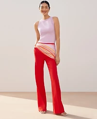 Ann Taylor The Petite Linen Trouser Women's