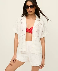 Ann Taylor The Relaxed Short Winter White Women's