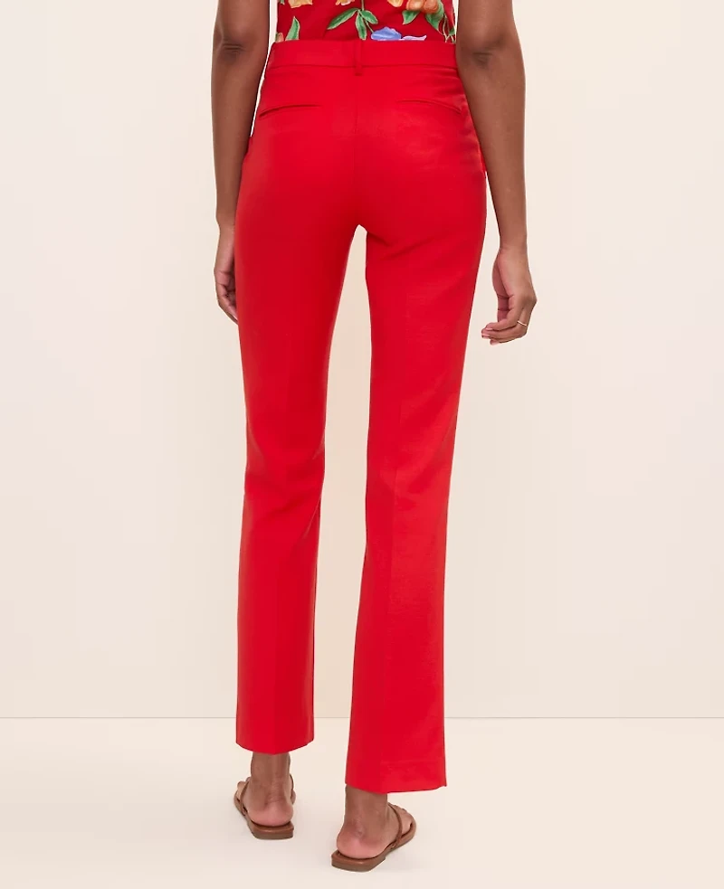 Ann Taylor The Sophia Pant Bright Cherry Women's