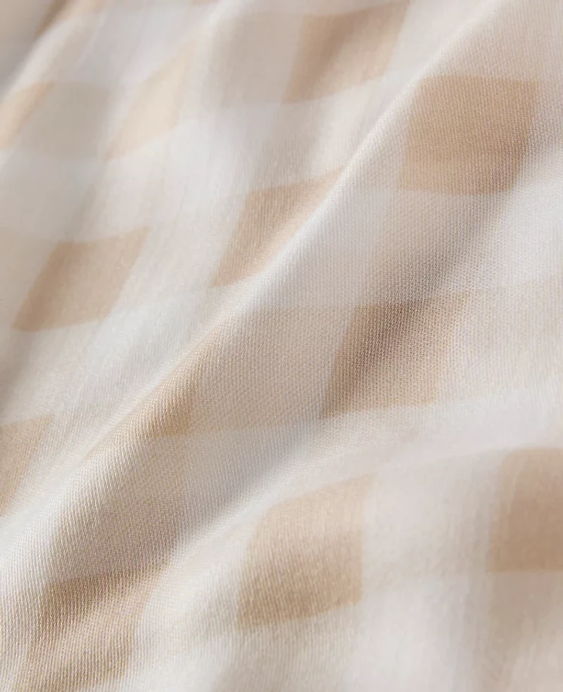 Ann Taylor Gingham Scarf Sail Cloth Women's