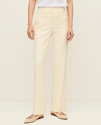 Ann Taylor The Straight Pant Almond Oil Women's