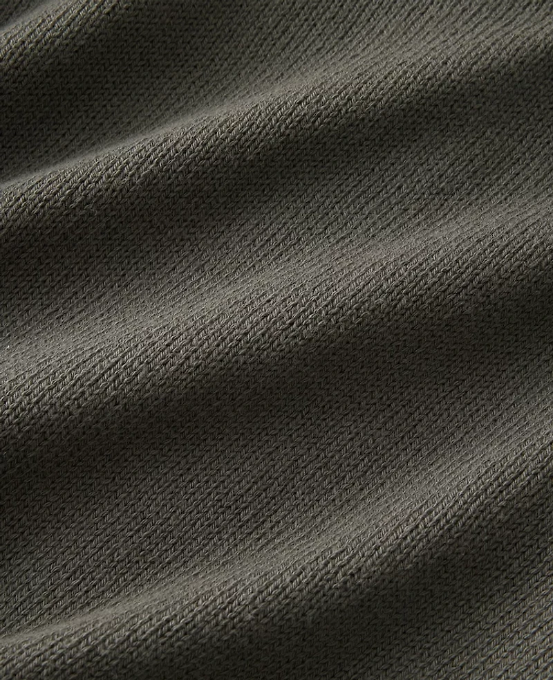 Ann Taylor Haven Well Within Organic Cotton Roll Neck Cardigan Deep Green Women's