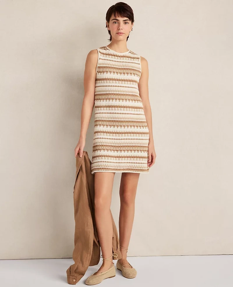 Ann Taylor Haven Well Within Crochet Ballet Flats Willow Branch Women's