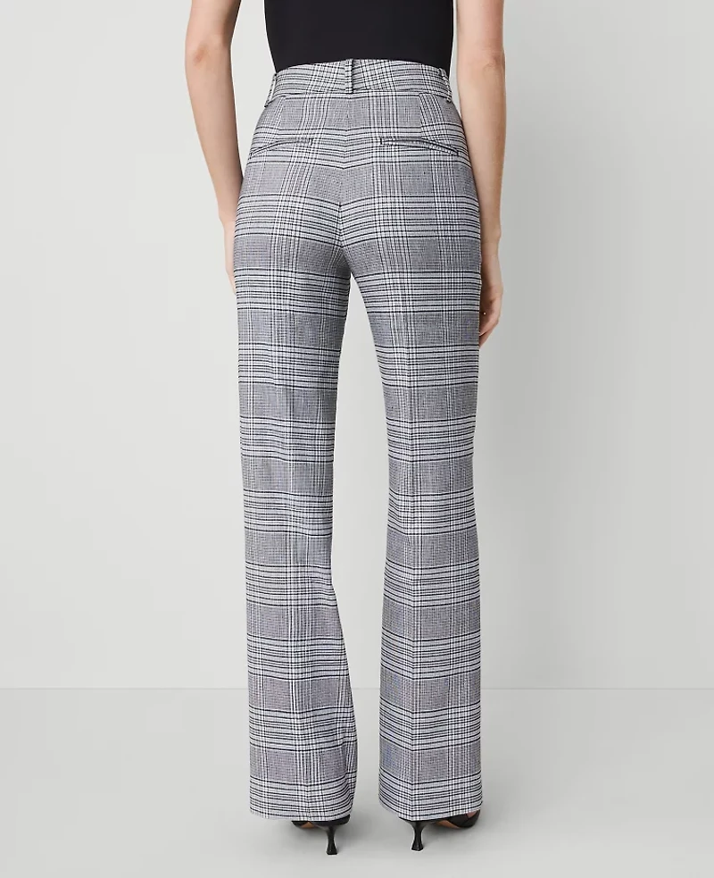 Ann Taylor The Petite Straight Pant — Curvy Fit Black Women's