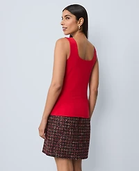 Ann Taylor Square Neck Tank Top Women's