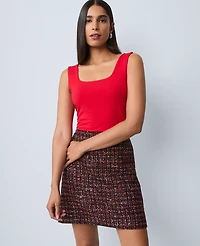 Ann Taylor Square Neck Tank Top Women's