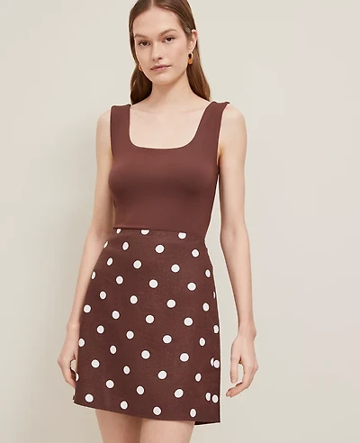 Ann Taylor Square Neck Tank Top Women's
