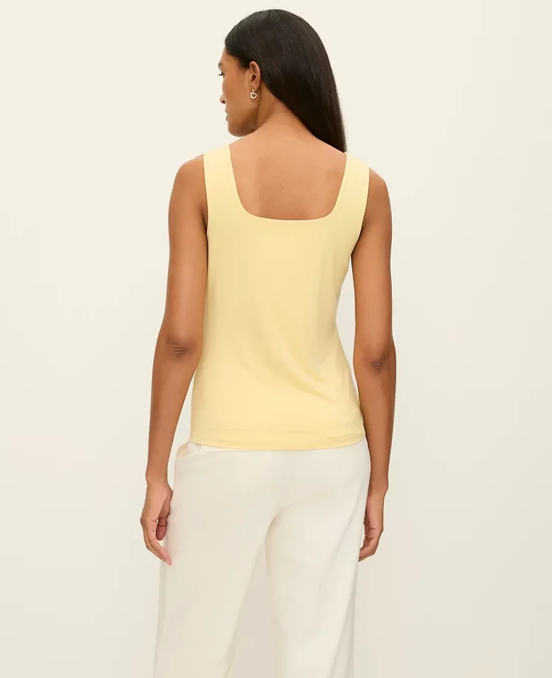 Ann Taylor Square Neck Tank Top Women's
