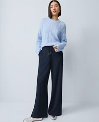 Ann Taylor Wide-Leg Jogger Pant Women's