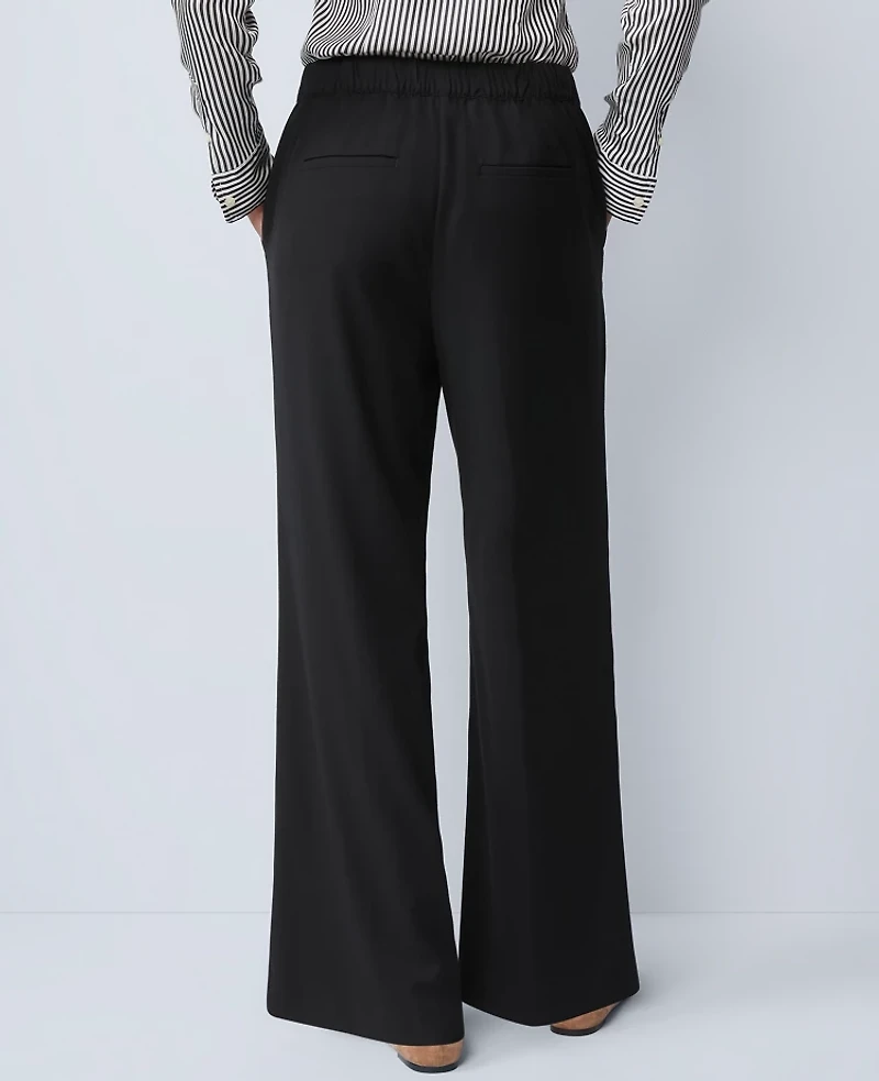 Ann Taylor Wide-Leg Jogger Pant Women's