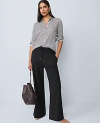 Ann Taylor Wide-Leg Jogger Pant Women's