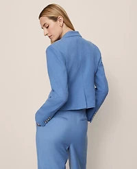 Ann Taylor The Cutaway Blazer Tweed Women's