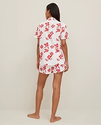 Ann Taylor Modern Pajama Set White Women's