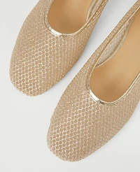 Ann Taylor Mesh Ballet Flats Women's