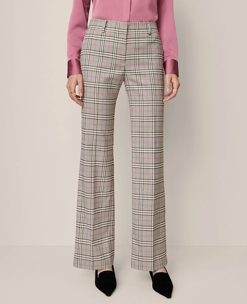 Ann Taylor The Jayne Trouser Pant Plaid