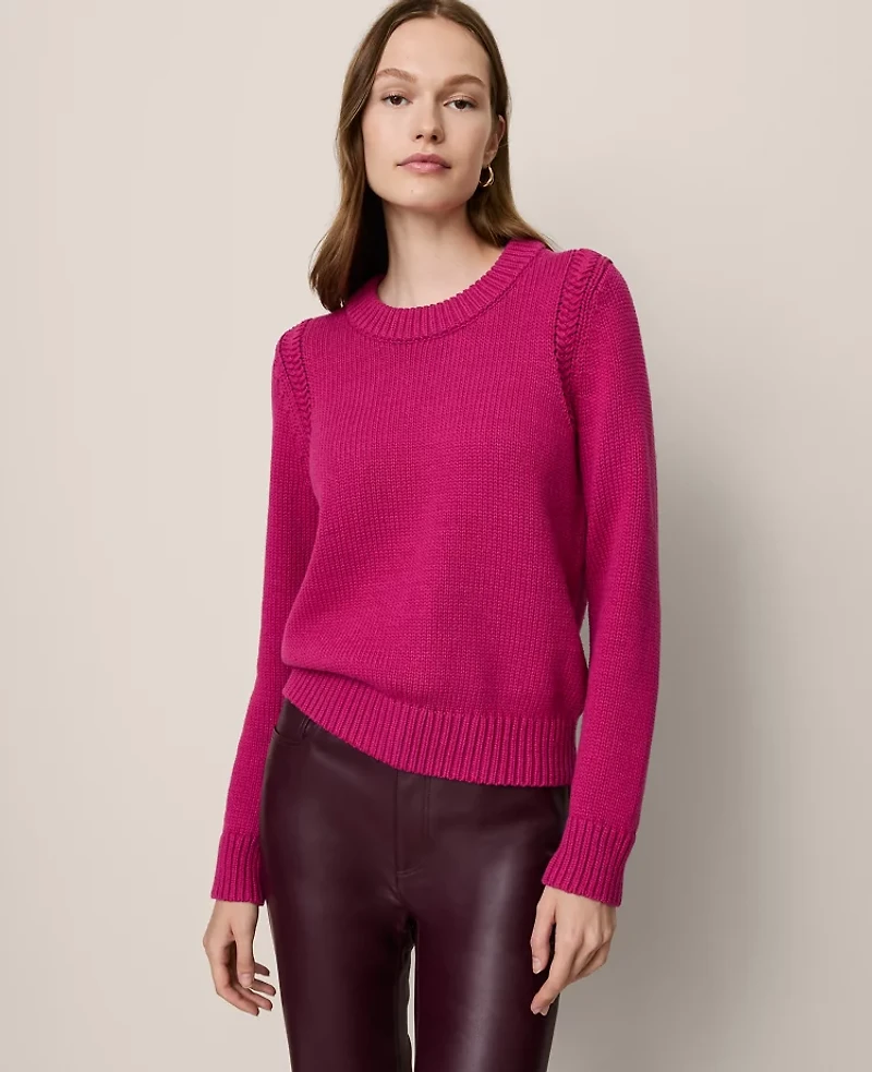 Ann Taylor Chunky Wedge Sweater Women's