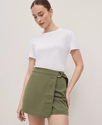 Ann Taylor Petite Weekend Collection Linen Blend T-Shirt Size XS White Women's