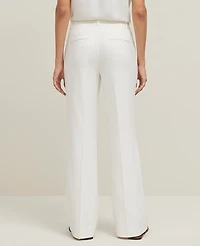 Ann Taylor The Petite Jayne Trouser Pant — Curvy Fit Winter White Women's