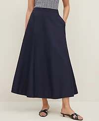 Ann Taylor Petite Tea Length Skirt Women's