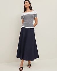 Ann Taylor Petite Tea Length Skirt Women's