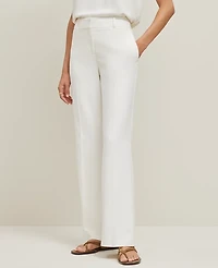 Ann Taylor The Petite Jayne Trouser Pant Winter White Women's