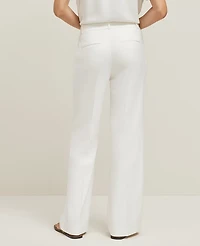 Ann Taylor The Petite Jayne Trouser Pant Winter White Women's