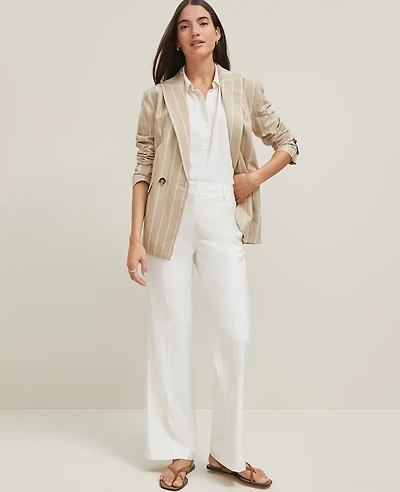 Ann Taylor The Petite Jayne Trouser Pant Winter White Women's