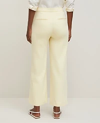 Ann Taylor The Grace Straight Pant — Curvy Fit Yellow Buttercream Women's