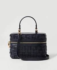 Ann Taylor Woven Makeup Case Women's