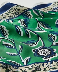 Ann Taylor Floral Silk Scarf Mimosa Women's
