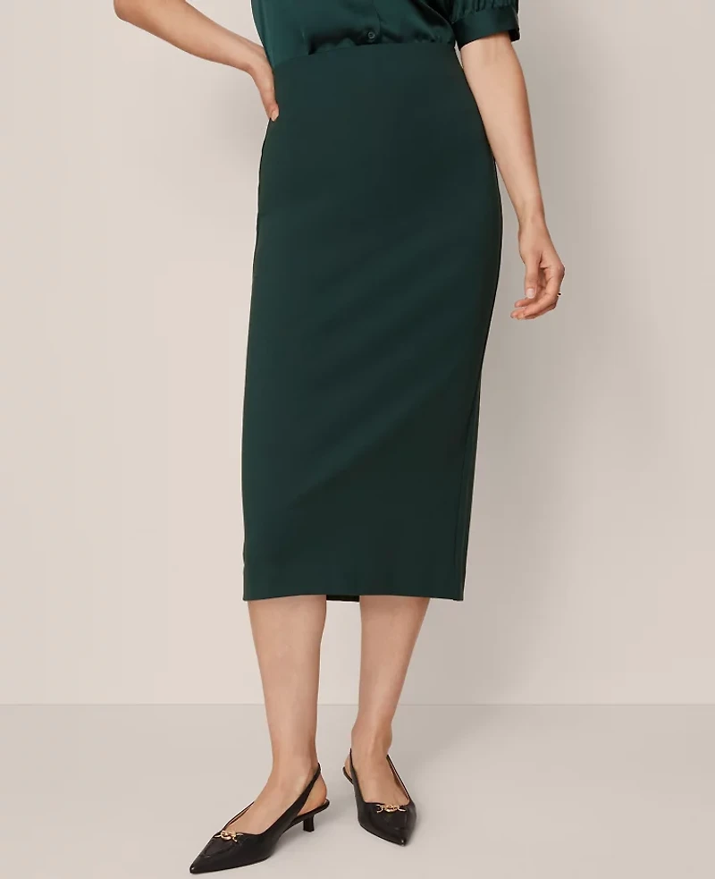 Ann Taylor Ponte Pencil Skirt Women's