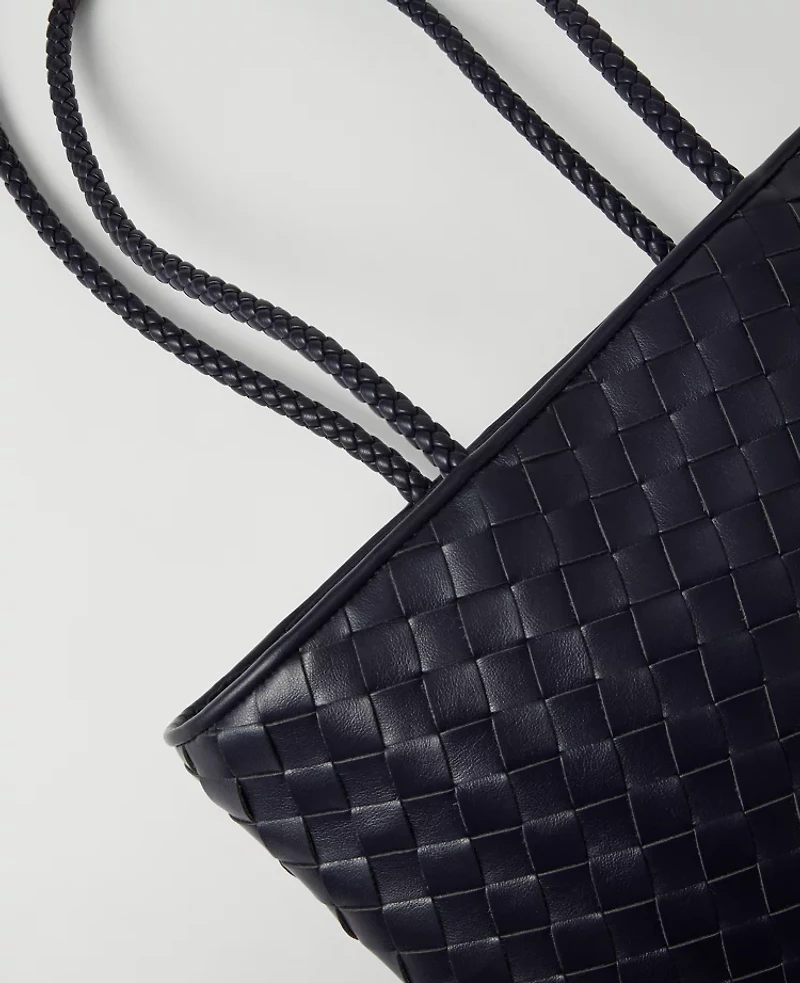 Ann Taylor Weekend Collection Woven Tote Bag Women's