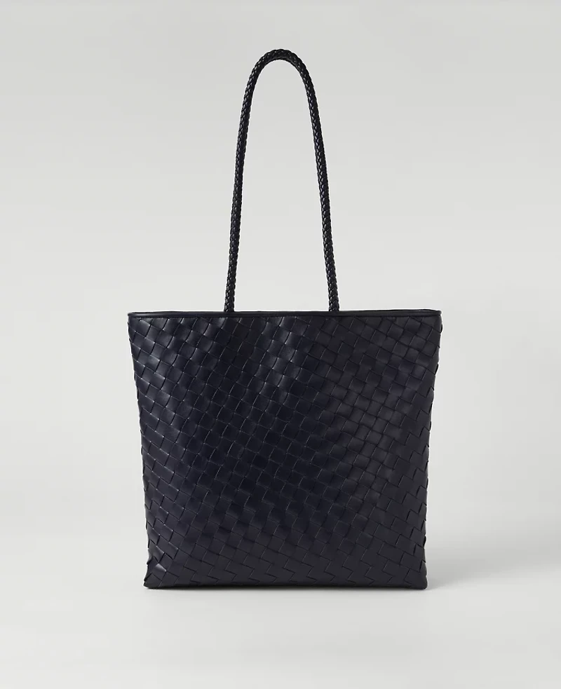 Ann Taylor Weekend Collection Woven Tote Bag Women's