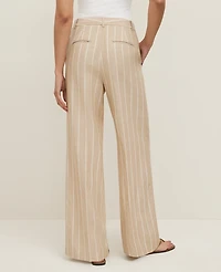 Ann Taylor The Petite Wide-Leg Pant Size 2 Sandstorm Women's