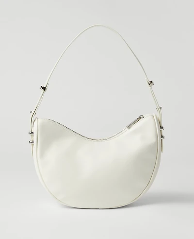 Ann Taylor Small Shoulder Bag Winter White Women's