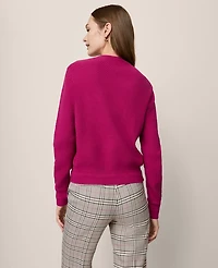 Ann Taylor Petite Textured Cardigan Women's