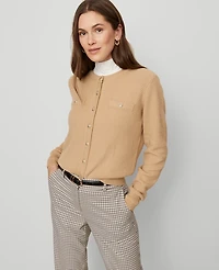 Ann Taylor Petite Textured Cardigan Women's