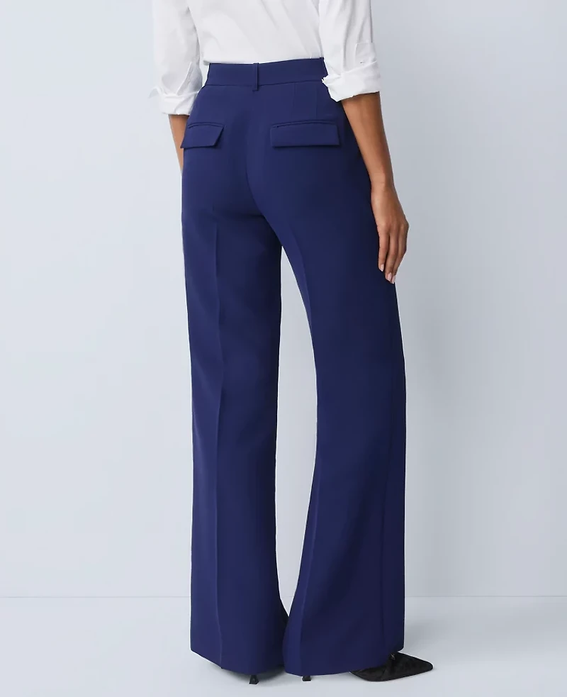 Ann Taylor The Perfect Flare Pant Size 14 Twilight Sea Women's