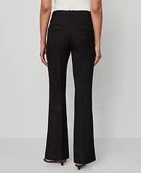 Ann Taylor The Petite Slim Flare Trouser Pant Bi-Stretch - Curvy Fit Women's