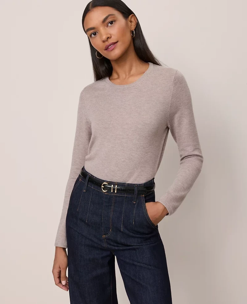 Ann Taylor Essential Crew Neck Sweater Women's